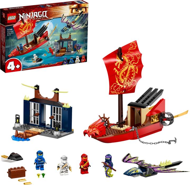 Actual product image LEGO Flight with the Ninja Flying Glider (71749, LEGO Ninjago)