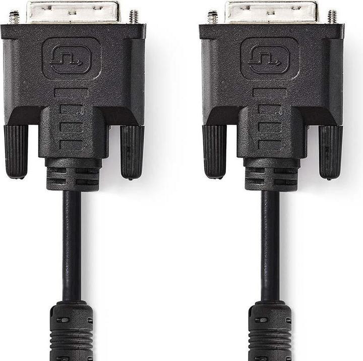 Actual product image Nedis DVI-I cable 24+5 pin - DVI-I plug - DVI-I plug (2 m, DVI)