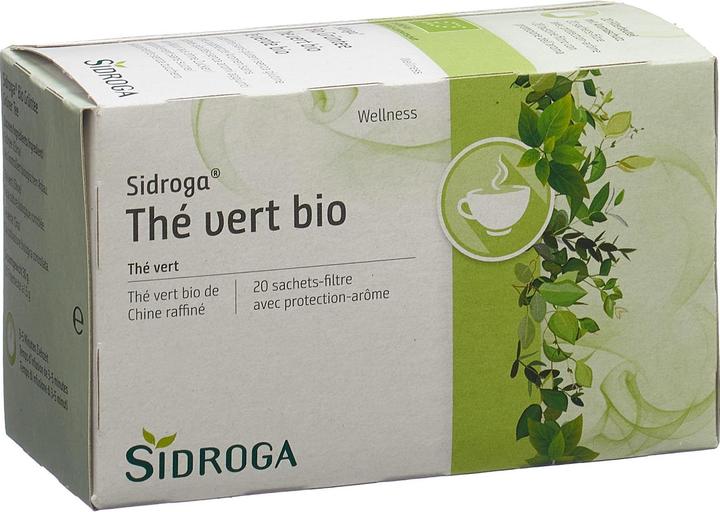 Actual product image Sidroga Organic green tea (34 g)