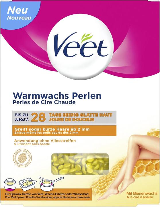 Veet Warmwachs Perlen (230 ml, 2 x, 292 g)