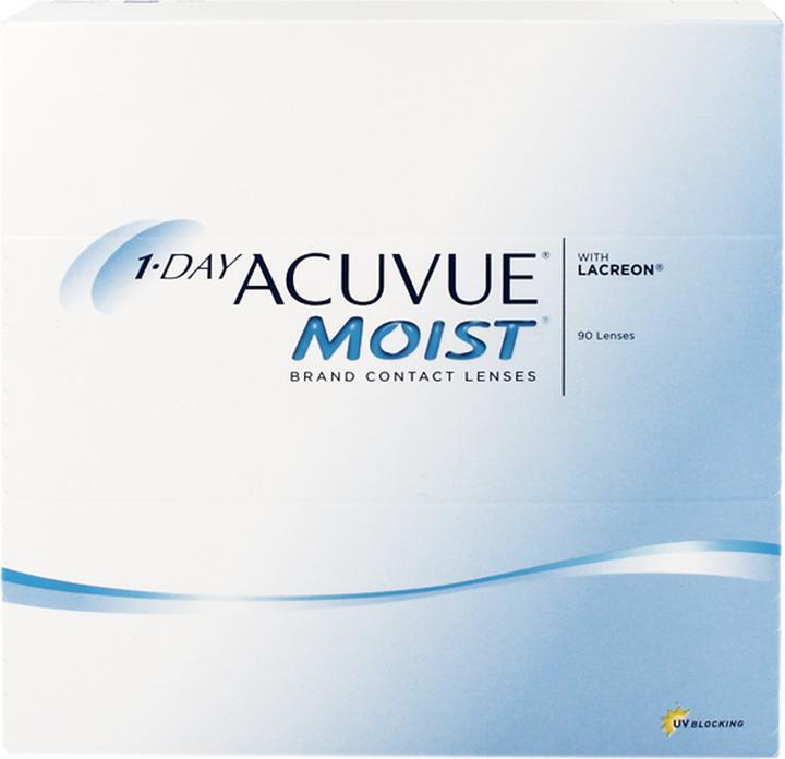 Produktbild Acuvue Moist (90 Stück, Tageslinse, Sphärisch)
