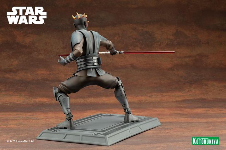 Actual product image Kotobukiya Star Wars The Clone Wars statuette PVC ARTFX 1/7 Darth Maul 26 cm
