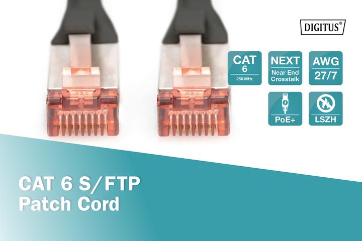 Immagine prodotto Digitus Cavo di rete (S/FTP, CAT6, 5 m)