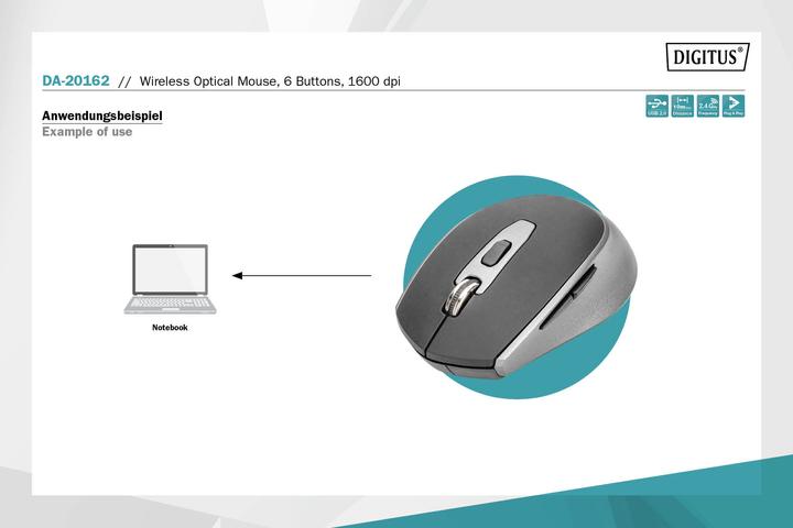Actual product image Digitus Table mount (Wireless)