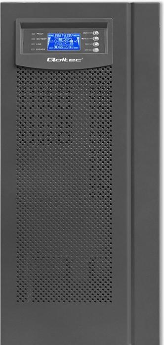 Produktbild Qoltec 53982 UPS / On-line / 6kVA (6000 VA, 4800 W, Online-Doppelwandler USV)