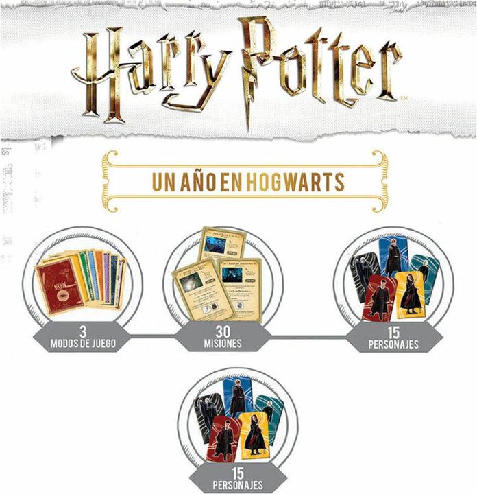 Produktbild Educa Spanisch Harry Potter Ein Jahr in Hogwarts Spiel