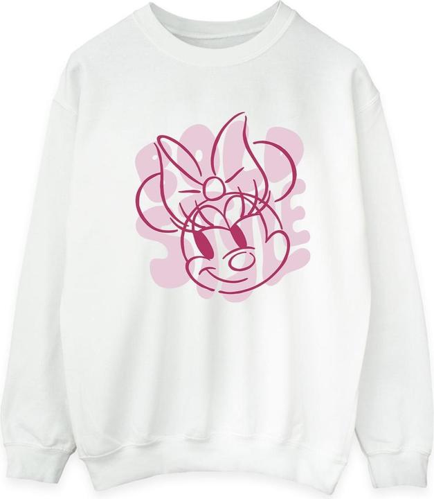 Actual product image Disney Mens Minnie Mouse Bold Style Sweatshirt (XL)
