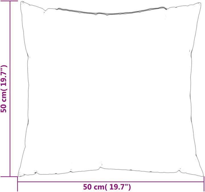 Produktbild VidaXL 10-tlg. Garten-Lounge-Set mit Kissen (50 x 50 cm)
