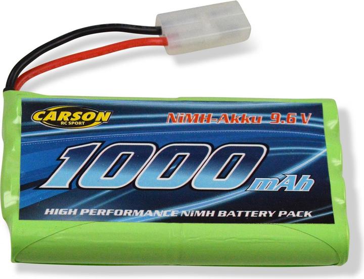 Carson Modellbau Akkupack (NiMh) 9,6V/1000mAh NiMH Akku Magic Mach. TAM (9.60 V, 1000 mAh)