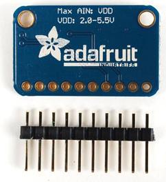 Actual product image Adafruit ADS1115 16-Bit ADC 4 Ch. w/Gain Amplifier (Add-on)