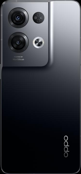 Produktbild OPPO Reno 8 Pro (256 GB, Glazed Black, 6.70", Dual SIM, 50 Mpx, 5G)