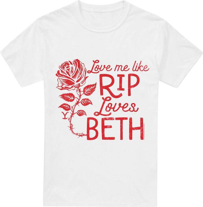 Actual product image Yellowstone Mens Love Me Like Rip Loves Beth T-Shirt (4XL)