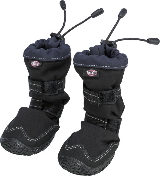 Produktbild Trixie Walker Active Long protective boots, L, 2 pcs., black (L, Hundeschuhe)