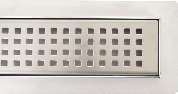Produktbild Swisshandel24 Duschrinne 110cm Bodenablauf Abflussrinne Duschablauf, Edelstahl Siphon 50-120cm - 51207 (1100 mm)