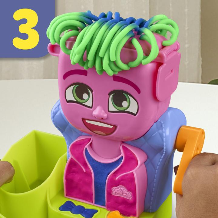 Actual product image Play-Doh Hair Styling Salon Wild Hairdresser
