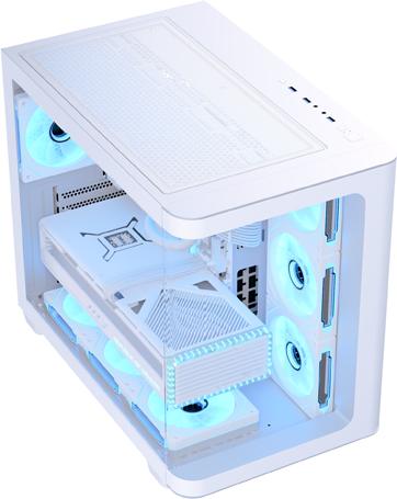 Immagine prodotto AeroCool P500C-G-WT-v1 (Mini-ITX, mATX, ATX)