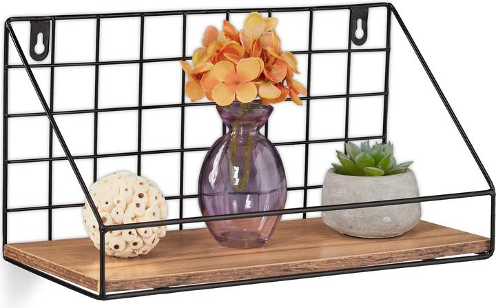 Image du produit Relaxdays Etagère murale (35 x 16 x 18 cm)