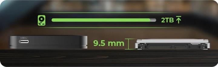 Actual product image Icy Box IB-246-C31-G (2.5")