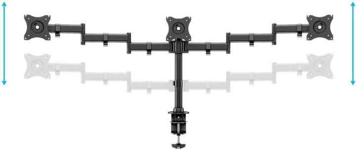 Image du produit Multibrackets MB Pied de table Tripple de base (Tables, 27")