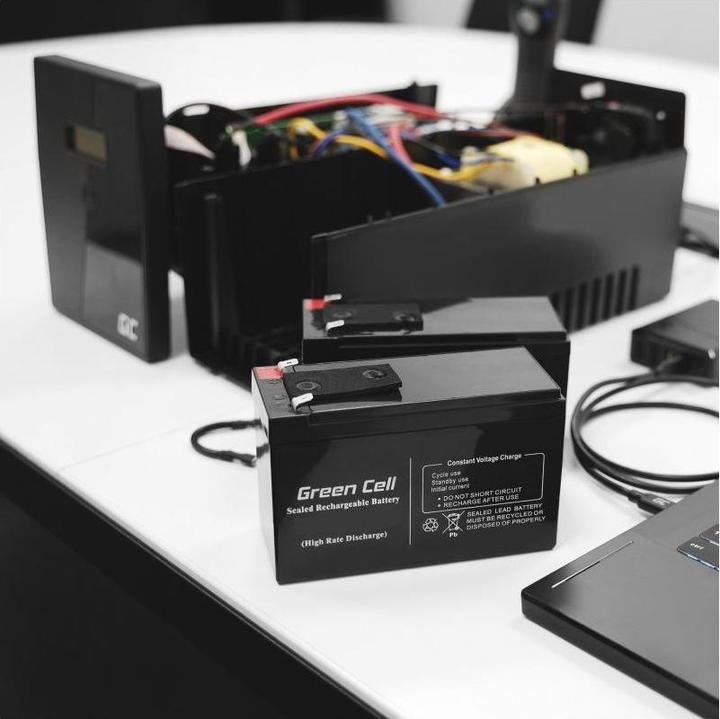 Actual product image GreenCell AGM06 (12 V, 9 Ah)