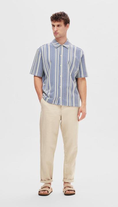 Immagine prodotto Selected Homme Camicia a maniche corte a righe (XL)