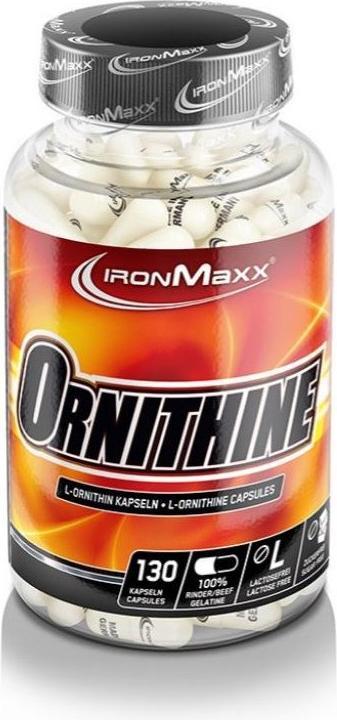 IronMaxx Ornithin (130 Stück, Kapseln, 111 g)