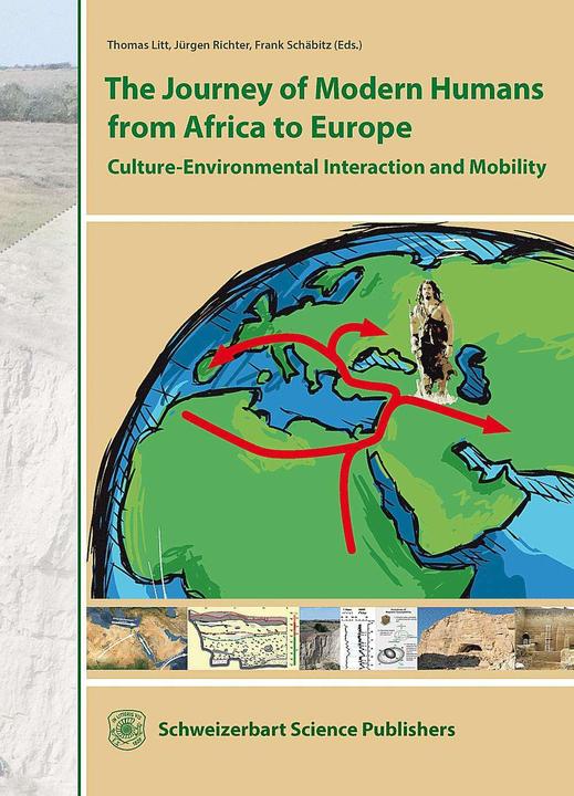 Immagine prodotto The Journey of Modern Humans from Africa to Europe (Inglese, Jürgen Richter, Thomas Litt, Franchi Schäbitz, 2021)