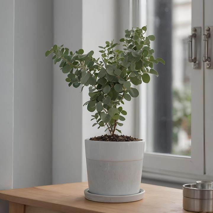 Immagine prodotto Plant in a Box Eucalyptus parvifolia 'Oliva' - 2er Set Eukalyptus (35 cm)