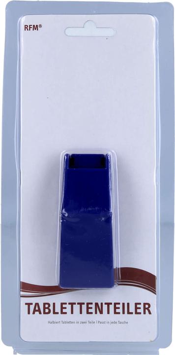 Hacker RFM Tablettenteiler blau