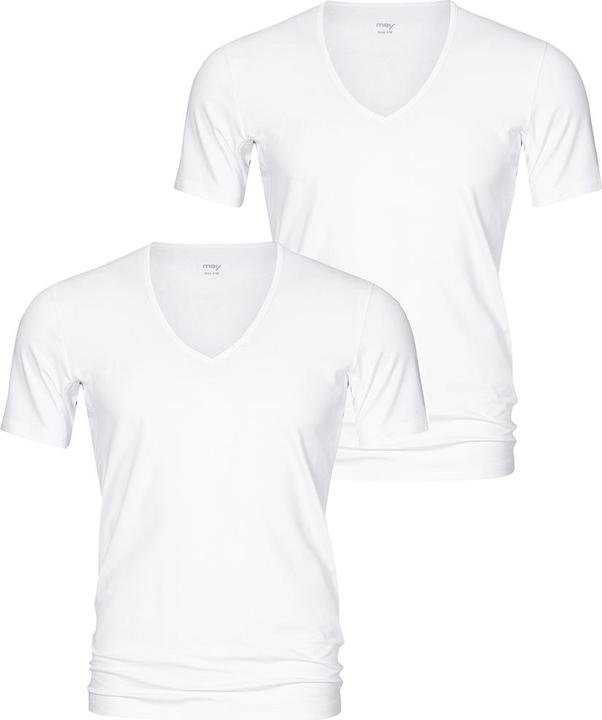 Image du produit Mey Lot de 2 t-shirts Dry Cotton avec col en V (XL)