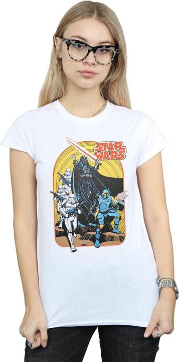 Produktbild Star Wars Vintage Comic Scene TShirt (L)