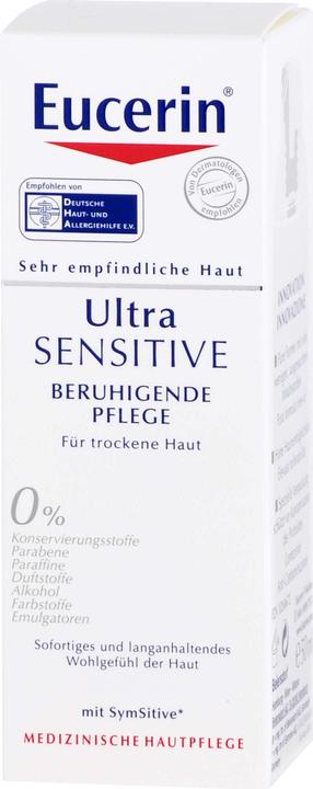 Immagine prodotto Eucerin Trattamento lenitivo ultrasensibile per la pelle secca (50 ml, Crema 24h)