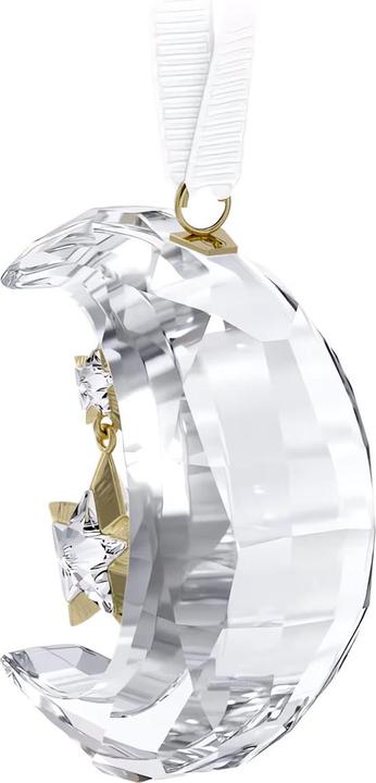 Actual product image Swarovski Holiday Magic Moon Ornament (1 -part)