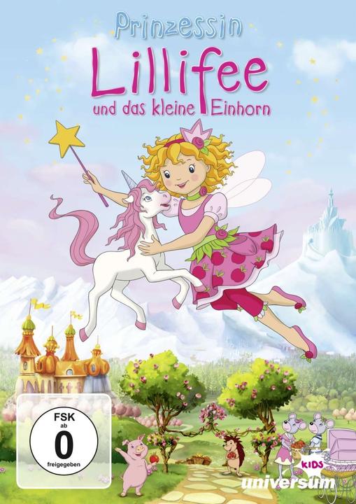 Actual product image Princess Lillifee and the Little Unicorn (DVD, 2011, German)