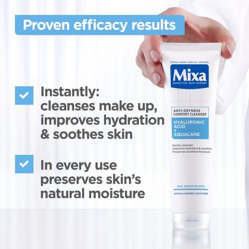 Actual product image Mixa Anti-Dryness Comfort Cleanser 150 ml (Gel, 150 ml)