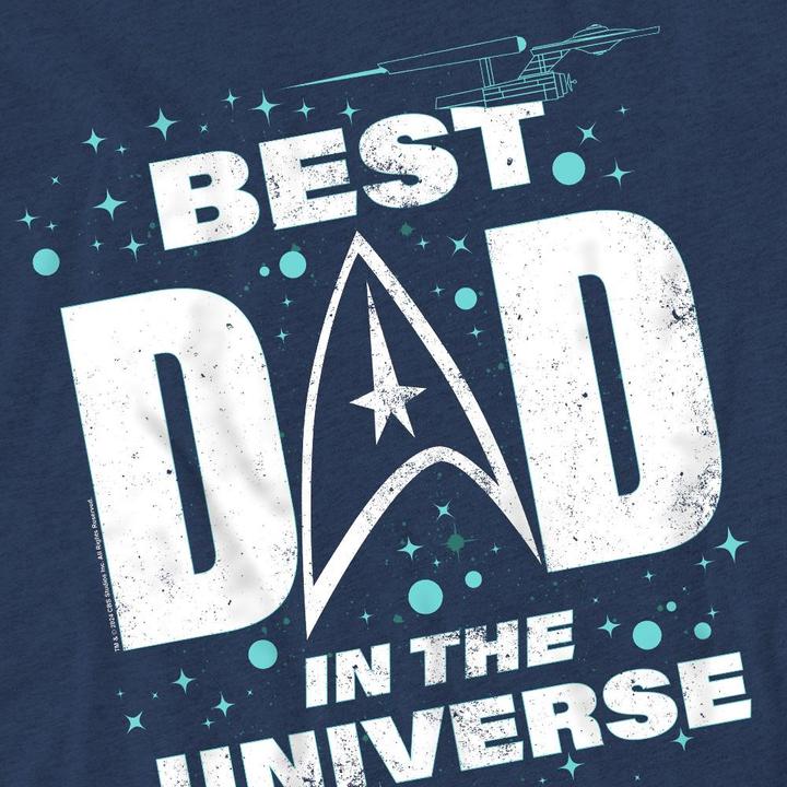 Produktbild Best Dad in the Universe TShirt Vatertag (S)