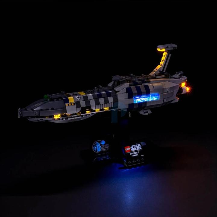 Actual product image Light my bricks LEGO® Star Wars Invisible Hand #75377 Light Kit