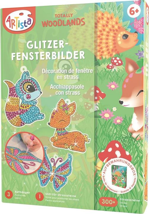 Produktbild Artista Glitzer-Fensterbilder