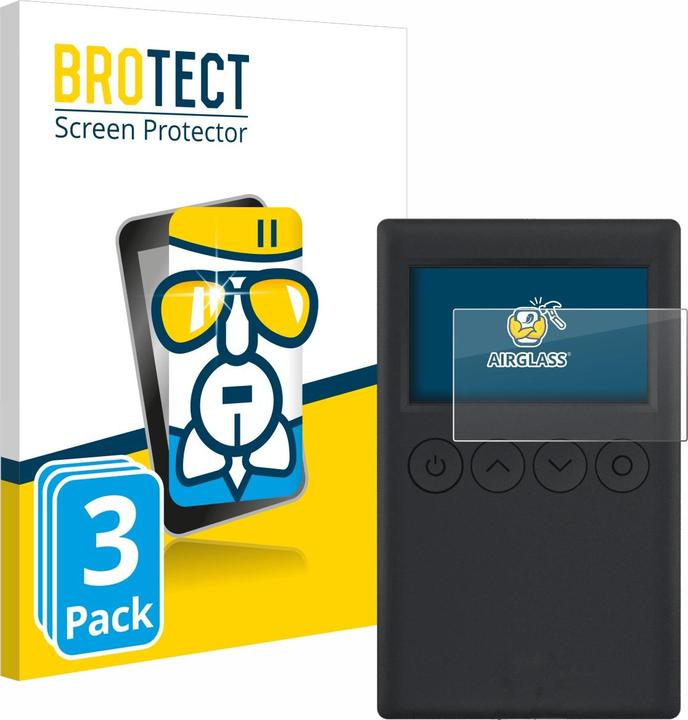 Actual product image BROTECT AirGlass bulletproof glass film (3 Piece, Blackberry Classic)