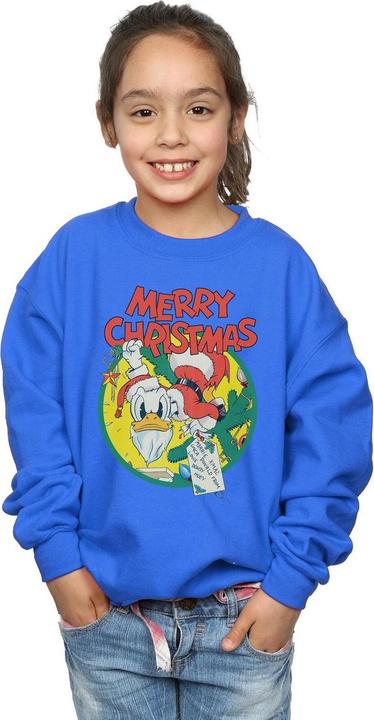 Image du produit Disney - Sweat DONALD DUCK MERRY CHRISTMAS - Fille (128)