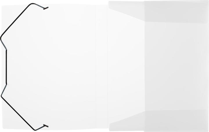 Produktbild Idena Heftbox A4 Gummizug PP transparent (A4, 1 x)
