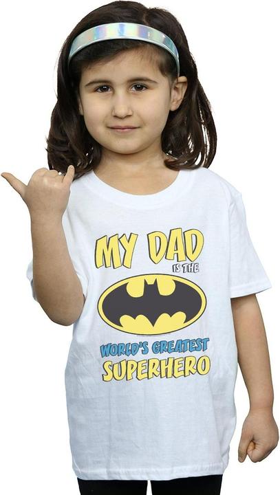 Produktbild Batman World's Greatest Superhero TShirt Mädchen (140, 146)