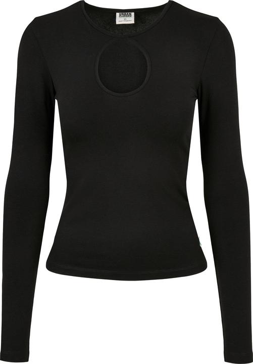 Produktbild Urban Classics Ladies Organic Keyhole Longsleeve - 16786 (S, M)