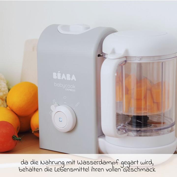 Immagine prodotto Beaba Babycook Express, macchina per alimenti per bambini 4 in 1, cottura rapida: meno di 15 minuti
