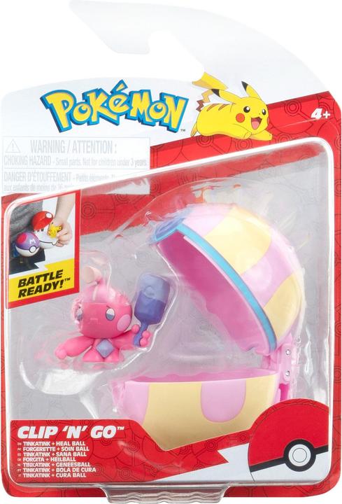 Pokémon Pokemon - Clip N Go Tinkatink With Heal Ball (PKW3631)