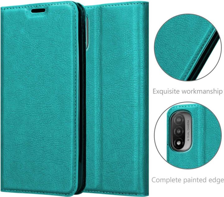 Produktbild Cadorabo Book Invis. Magnet Hülle (Motorola E30, Motorola Moto E20, Motorola Moto E40)