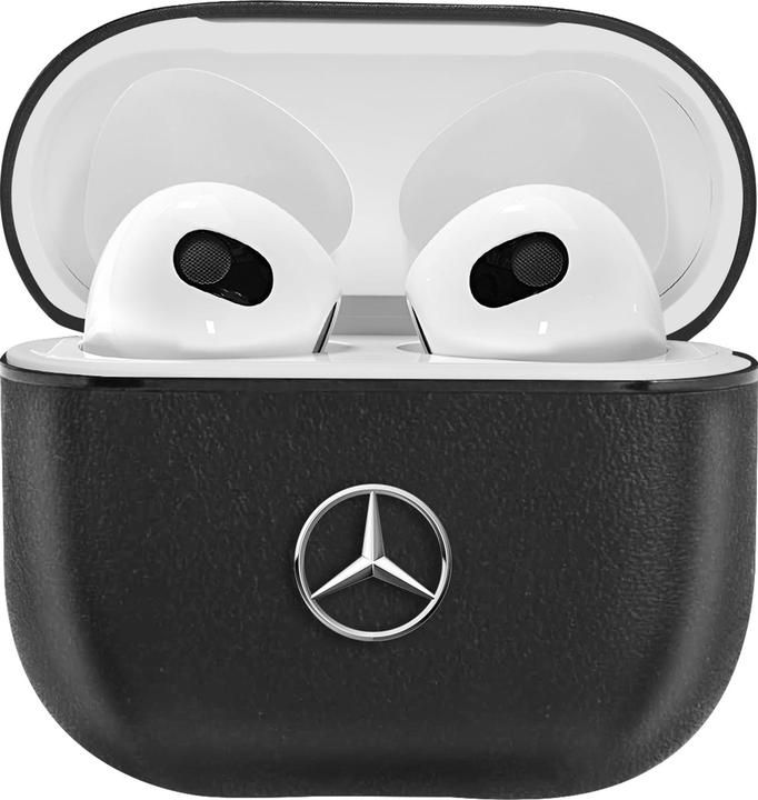 Actual product image Mercedes-Benz Mercedes MEA3CSLBK AirPods 3 cover czarny/black Electronic Line (Headphone sleeve)