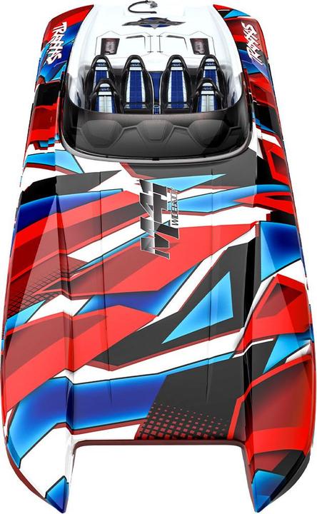 Image du produit Traxxas DCB M41 Catamaran 40 pouces Brushless Rouge/Bleu