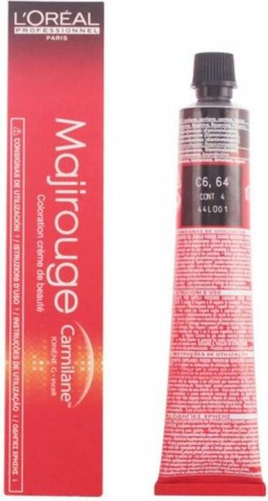 Image du produit L'Oréal Paris MAJIROUGE CARMILANE coloración permanente #5,20 50 ml (#5,20 Brun extra clair de Bourgogne)