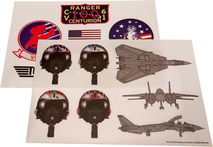 Actual product image Top Gun Sticker Sheet